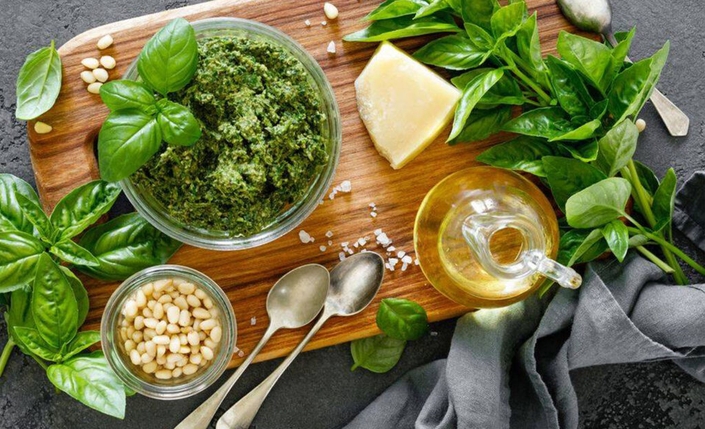 pasta al pesto